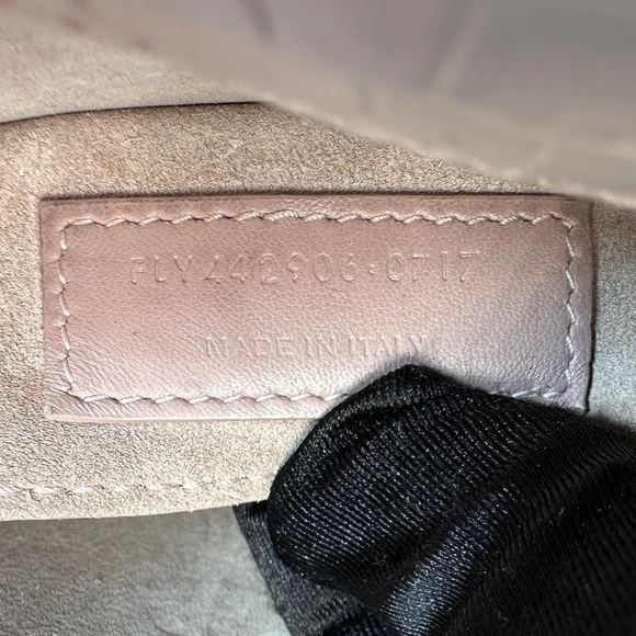 Saint Laurent Crocodile Embossed Medium Sunset Bag - Picture 13 of 15